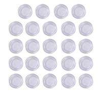 KAQNTUD 20 almohadillas de cristal transparentes antideslizantes de PVC para una protección superior y estabilidad en la decoración del hogar, cojines de mesa de PVC