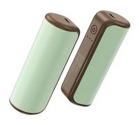 KAQNTUD Almohadilla térmica eléctrica de manos con indicadores LED, calor continuo, doble uso para viajes y deportes calentadores de manos