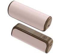 KAQNTUD Almohadilla térmica eléctrica de manos con indicadores LED, calor continuo, doble uso para viajes y deportes calentadores de manos