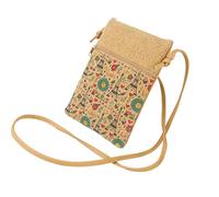 KAQNTUD Bolso bandolera pequeño para mujer, monedero, estampado de flores, bolso de mensajero, elegante bolsa de teléfono para viajes diarios, Torre de hierro, Talla única