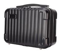 KAQNTUD Caja de almacenamiento impermeable a prueba de explosiones, bolsa de almacenamiento segura para transporte de vuelo, se asegura para fotografía, Color negro.