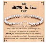 KAQNTUD Elegante pulsera de corazón infinitos con cristales elegantes para mujer que simboliza la amistad y los estilos, uso diario casual