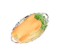 KAQNTUD Escena detallada de poliestireno a escala 1/12 para cocina, pavo asado dorado, decoración de celebración de Navidad, modelo de Navidad en miniatura detallado