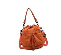 KAQNTUD Mochila de hombro de gran capacidad para mujer, para otoño e invierno, cruzada con cordón para uso diario, como se muestra, Talla única