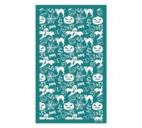 KAQNTUD Plantillas de serigrafía con temática de Halloween para aretes de arcilla, joyería, impresión en tela de arcilla, plantillas adhesivas