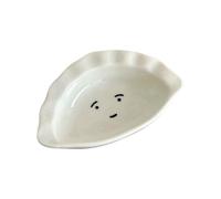 KAQNTUD Plato en miniatura de forma triangular única que mejora el comedor, ideal para salsas y perfecto para cualquier plato de salsas de cocina