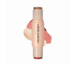 Kara Beauty - Blush N' Beam Highlighter & Blush Stick - 5 Colors Crushed Pearl + Shy Pink - 14g
