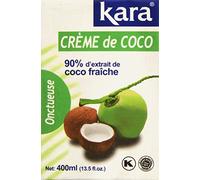 KARA Crema de coco tetra 400 ml (paquete de 6)