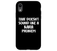 KARA Personalized Cute Flower Girls KARA Name Carcasa para iPhone XR
