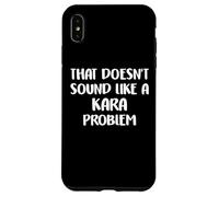 KARA Personalized Cute Flower Girls KARA Name Carcasa para iPhone XS Max