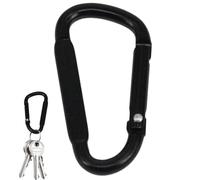 Karabinerhaken - Mosquetón | Anillo en D Aus Aluminiumlegierung,D-Clip, Metallkarabiner Für Camping, Wandern, Rucksackreisen, Schlüsselclip, Campingzubehör