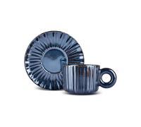 KARACA Arthur - Taza de té para 2 personas, 260 ml, color azul marino