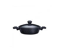Karaca Bio Diamond - Olla ancha antiadherente, 3,2 litros, materia prima con cristales de diamante, maravillosa naturaleza, superficie sin sujeción, ultra resistente a las preocupaciones