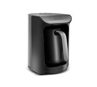 KARACA Hatır Köz Cafetera turca, capacidad de 300 ml, prepara 5 tazas de café turco, apagado automático y control de temperatura, sabor auténtico a carbón, 535 W, antracita