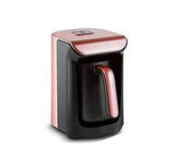 KARACA Hatır Roast Cafetera turca Oro rosa Capacidad 5 tazas Espuma grande 535 W Sistema de alerta de voz Sistema de advertencia luminoso Cuchara dosificadora Limpieza fácil