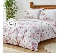 Karaca Home Dalila - Juego de Funda de edredón para Cama Doble, 100% algodón, Color Rosa