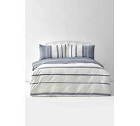 KARACA Home Indigo Dobby - Juego de Funda nórdica para Cama Doble