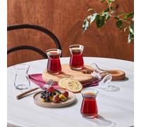 KARACA IREM - Juego de 6 vasos de té
