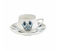 Karaca İznik New Form - Juego de tazas de café (6 piezas, taza de café, porcelana, taza de té, expresso, Latte Classic, Türk Kahve Fincanı, café turco