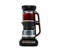 KARACA Robotea Pro Hervidor automático parlante 4 en 1 - Hervidor de agua y cafetera de filtro - 2500 W - Black Copper