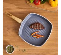 KARACA Sartén de barbacoa de 28 cm de SWISS Crystal - Sartén antiadherente para cocinar, elegante y duradera