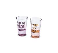 KARACA Shotless - Juego de 4 vasos de chupito para 4 personas (34 ml, apto para lavavajillas)