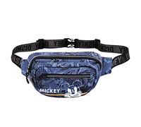 Karactermania-02362 Mickey Mouse Blue-Riñonera Glaze, Color Azul, One Size (“02362”)