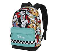 Disney Mochila KARACTERMANIA HS FAN 2.0 Squares 05386 Unisex Azul Talla Única