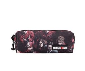 KARACTERMANIA 2442, La Casa De Papel Together Estuche Portatodo Cuadrado HS Unisex Adulto, Multicolor, Talla Única