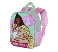 Karactermania Barbie Pets-Mochila 3D Elite, Rosa, 25 x 30 cm, Capacidad 7 L