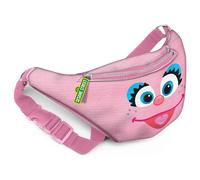 Sesame Street Abby Cadabby Face-Small Fancy - Cangurera Elegante, Rosa, 5 x 14 cm