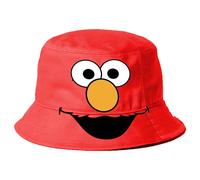 Karactermania Barrio Sésamo Elmo Face-Gorro Infantil Bucket, Rojo 25 x 15 cm