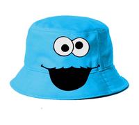 Karactermania Barrio Sésamo Monstruo de Las Galletas Face-Gorro Infantil Bucket, Azul 25 x 15 cm
