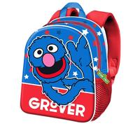 Karactermania barrio sésamo super coco hello-mochila 3d elite, azul,
