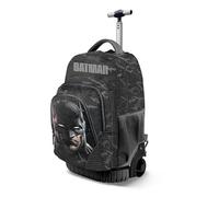 Karactermania Batman Face-Mochila Trolley GTS Fan, Negro, 32 x 47 cm, Capacidad 39 L