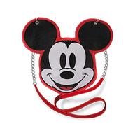 Karactermania Diseny Icons Mickey Mouse-Bolso Cadena Slim, Rojo, 20cm