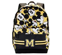 Disney Mickey Mouse Yellow-Mochila Eco 2.0, Amarillo, 32 x 44 cm, Capacidad 22.5 L