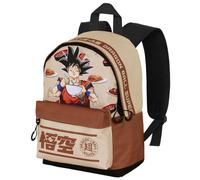 Karactermania Dragon Ball (Bola de Dragón) Goku Foodie-Mochila Pequeña HS FAN, Marrón, 25 x 35 cm, Capacidad 12 L