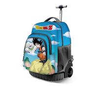 Karactermania Dragon Ball (Bola de Dragón) Goku Piccolo-Mochila Trolley GTS FAN, Azul, 32 x 47 cm, Capacidad 30 L