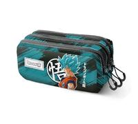 Karactermania Dragon Ball (Bola de Dragón) Saiyajin Blue-Estuche Portatodo Trick Fan 2.2, Turquesa 23 x 11 cm
