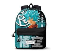 KARACTERMANIA Dragon Ball Saiyajin Blue-HS FAN Mochila 3.0, Turquesa, 31 x 41 cm, Capacidad 22 L