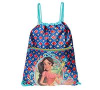 Karactermania Elena De Ávalor Destiny Bolsa de Cuerdas para el Gimnasio, 41 cm, Turquesa