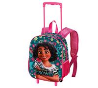 KARACTERMANIA Encanto Mirabel-Mochila 3D con Ruedas Pequeña, Multicolor