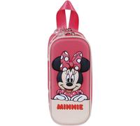 Karactermania Estuche Doble Portatodo 3D Minnie Mouse Bobblehead
