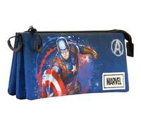 Karactermania Estuche Portatodo Triple Fan Capitán América Full