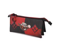 Karactermania Harley Quinn Puddin-astuccio Portatutto Triplo HS Estuches 24 Centimeters Multicolor (Multicolour)