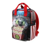 KARACTERMANIA Krazymals Hedgehog-Mochila Dash, Multicolor, 27 x 38 cm, Capacidad 18,3 L