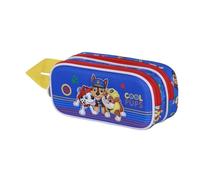 Karactermania La Patrulla Canina Cool-Estuche Portatodo 3D Doble, Azul, 22 x 10 cm