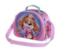 Karactermania La Patrulla Canina Happy-Bolsa Portamerienda 3D, Rosa, 26 x 20 cm