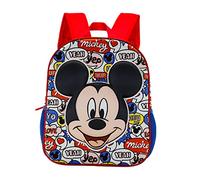 Disney Mickey Mouse-Mochila 3D Pequeña, 26 x 31 cm, Capacidad 8.5 L, Rojo Yeah